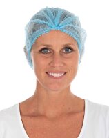 HYGONORM unisex Klipphauben light blau Größe...