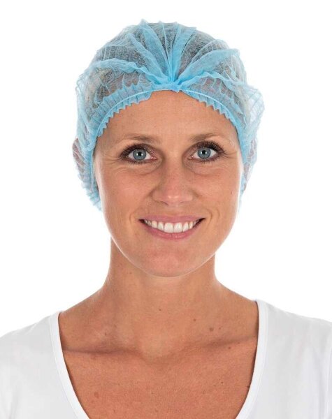 HYGONORM unisex Klipphauben light blau Größe Mittel 100 St.
