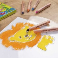 JOLLY Supersoft 3 in 1 Buntstifte farbsortiert, 12 St.