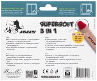 JOLLY Supersoft 3 in 1 Buntstifte farbsortiert, 12 St.