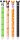 JOLLY Gelschreiber Tiermotive 0,5 mm, Schreibfarbe: blau, 4 St.