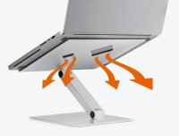 DURABLE Laptop-Ständer RISE silber