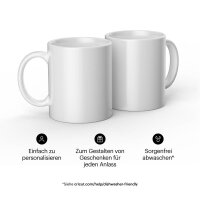 cricut™ 425 ml/15 oz. Keramiktassen für Tassenpresse weiß, 2 St.
