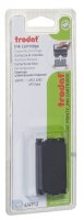 trodat Ersatzstempelkissen 6/4912 schwarz 4,7 x 1,8 cm, 2...