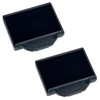 trodat Ersatzstempelkissen 6/50 schwarz 4,1 x 2,4 cm, 2 St.