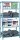 Simonrack Schwerlastregal KIT SIMONCLICK PLUS 5/400 442100024201045 blau, weiß 100,0 x 40,0 x 200,0 cm