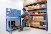 Simonrack Werkbank KIT SIMONWORK BT2 900 blau 90,0 x 61,0 x 144,5 cm