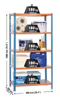 Simonrack Schwerlastregal KIT SIMONCLICK 5/500...