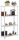 Simonrack Schwerlastregal KIT HOMECLASSIC MINI 4/300 202100204168034 weiß 80,0 x 30,0 x 160,0 cm