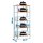 Simonrack Schwerlastregal MADERCLICK 5 458100025189045 orange, blau, braun 90,0 x 40,0 x 180,0 cm