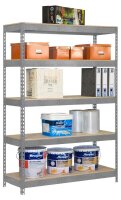 Simonrack Schwerlastregal KIT BRICOFORTE 1204-5 CHIPBOARD...