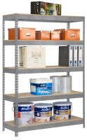 Simonrack Schwerlastregal KIT BRICOFORTE 1204-5 CHIPBOARD 778100040201245 verzinkt 120,0 x 45,0 x 200,0 cm
