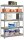 Simonrack Schwerlastregal KIT BRICOFORTE 1204-5 CHIPBOARD 778100040201245 verzinkt 120,0 x 45,0 x 200,0 cm