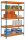 Simonrack Schwerlastregal KIT BRICOFORTE 1006-5 CHIPBOARD 458100040201065 orange, blau 100,0 x 60,0 x 200,0 cm