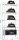 Simonrack Schwerlastregal KIT HOMECLICK MINI 5/300 222100205188035 weiß 80,0 x 30,0 x 180,0 cm