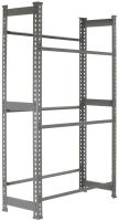 Simonrack Getränkekistenregal KIT SIMONBOTTLE 3 GRIS 330100024188033 grau 80,0 x 30,0 x 180,0 cm