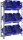 Simonrack Getränkekistenregal KIT SIMONBOTTLE 3 GRIS 330100024188033 grau 80,0 x 30,0 x 180,0 cm
