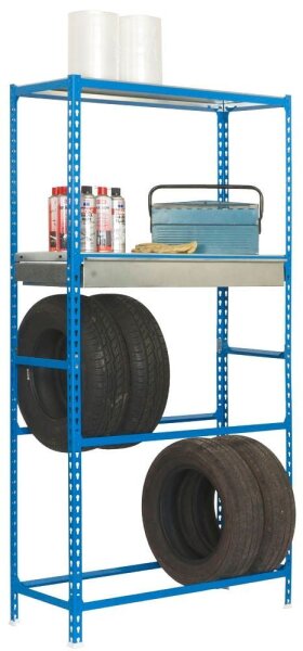 Simonrack Reifenregal SIMONGARAGE BOX PLUS 4/400 447109232201044 blau, verzinkt   ( 447109232201044 )