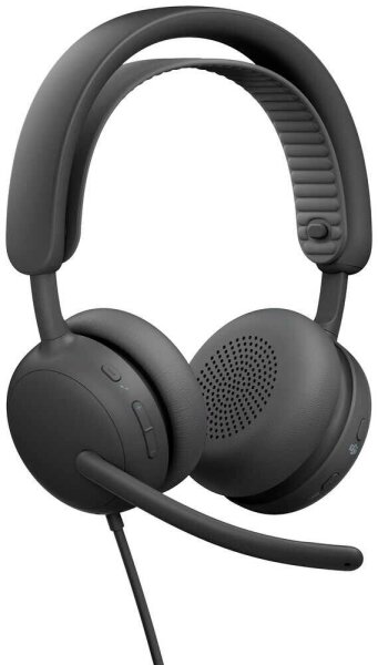 Logitech Zone Wired 2 ES for Business USB-Headset graphit