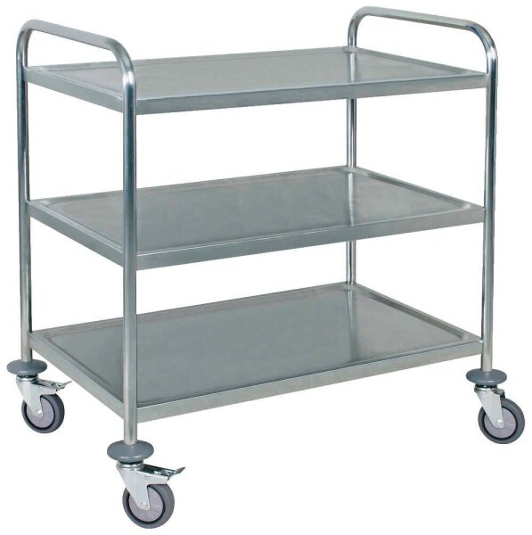 WIHEDÜ Servierwagen silber 86,0 x 54,0 x 94,0 cm