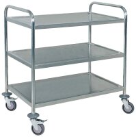 WIHEDÜ Servierwagen silber 86,0 x 54,0 x 94,0 cm