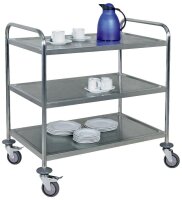 WIHEDÜ Servierwagen silber 86,0 x 54,0 x 94,0 cm