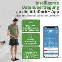 medisana Personenwaage BS 850 connect schwarz für max. 180,0 kg