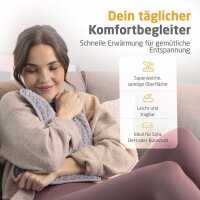 medisana HP 516 Heizkissen hellgrau 80 W