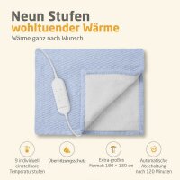 medisana HB 415 Heizdecke jeansblau 120 W