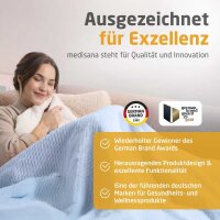 medisana HB 415 Heizdecke jeansblau 120 W