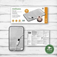 medisana HP 700 XXL Heizkissen hellgrau 100 W