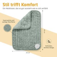medisana HP 517 Heizkissen salbeigrün 80 W