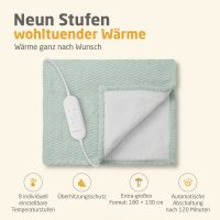 medisana HB 417 Heizdecke salbeigrün 120 W