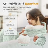 medisana HB 417 Heizdecke salbeigrün 120 W