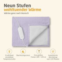 medisana HB 418 Heizdecke zartlila 120 W