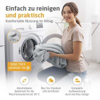 medisana HB 416 Heizdecke hellgrau 120 W