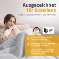 medisana HB 416 Heizdecke hellgrau 120 W