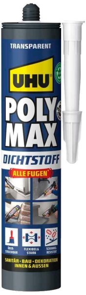 UHU POLY MAX Dichtstoff weiß 280,0 g