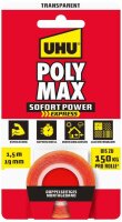UHU POLY MAX SOFORT POWER Montageband 19,0 mm x 1,5 m, 1...