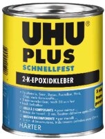 UHU PLUS SCHNELLFEST Härter 2 Komponenten-Kleber...