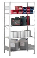SCHULTE Schwerlastregal 12760 silber 100,0 x 60,0 x 200,0 cm