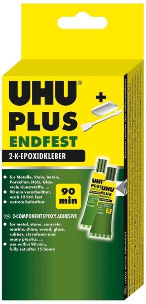 UHU PLUS ENDFEST 2 Komponenten-Kleber 136,0 g, 1 St.  ( 45720 )