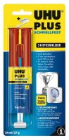 UHU PLUS SCHNELLFEST 2 Komponenten-Kleber 27,0 g, 1 St.