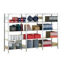 SCHULTE Anbau-Schwerlastregal 12755 silber 100,0 x 50,0 x...