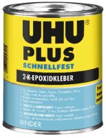 UHU PLUS SCHNELLFEST Binder 2 Komponenten-Kleber 855,0 g,...