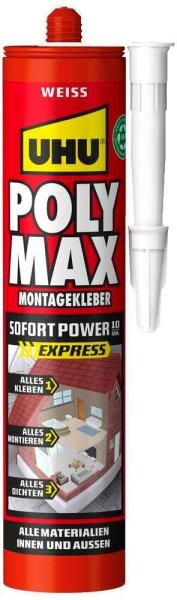 UHU POLY MAX Montagekleber 440,0 g, 1 St.
