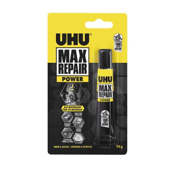 UHU MAX REPAIR POWER Alleskleber 20,0 g, 1 St.