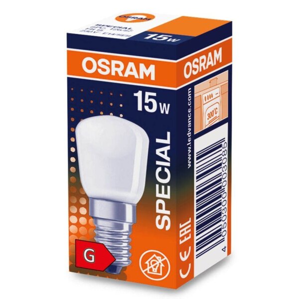 OSRAM Backofenlampe SPECIAL OVEN T E14 15 W matt, 1 St.