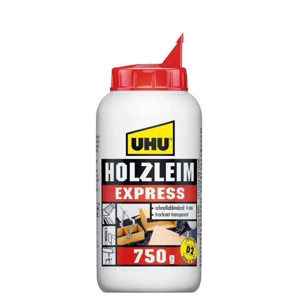 UHU EXPRESS Holzleim 750,0 g, 1 St.