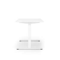 actiforce STEELFORCE 1050 elektrisch höhenverstellbares Schreibtischgestell weiß ohne Tischplatte, T-Fuß-Gestell weiß 115,0 - 175,0 x 75,0 cm